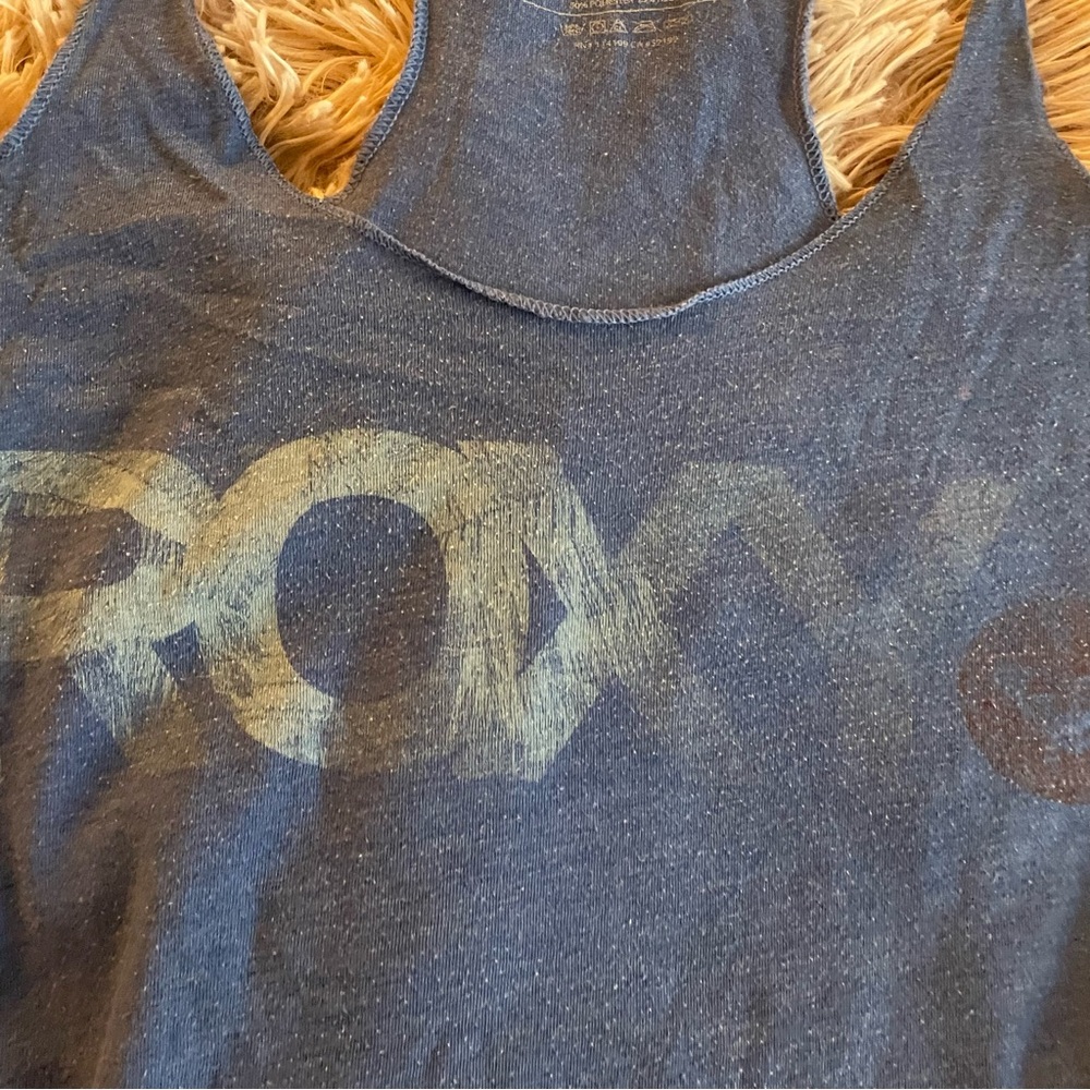 Roxy Racerback Blue Tank top - Picture 4 of 6